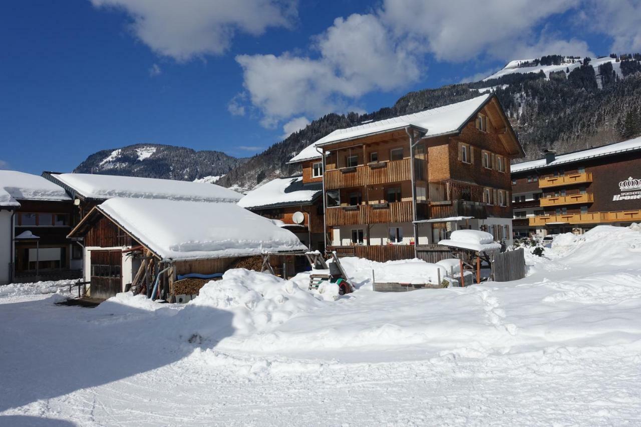 Pension Haus Romy Schoppernau Eksteriør billede